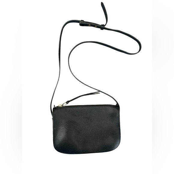MADEWELL The Simle crossbody black leather bag quiet luxury basic minimalist - Picture 11 of 11